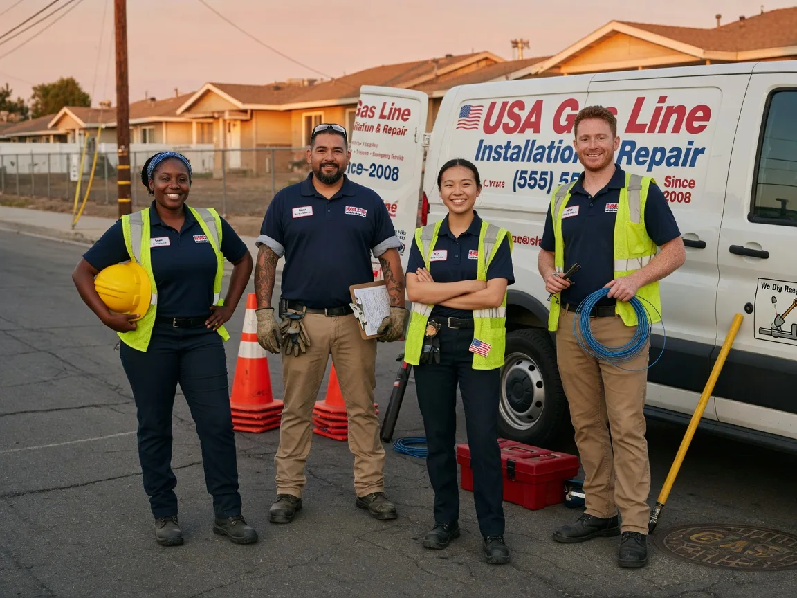 Gas Line Installation company in Montcalm, WV